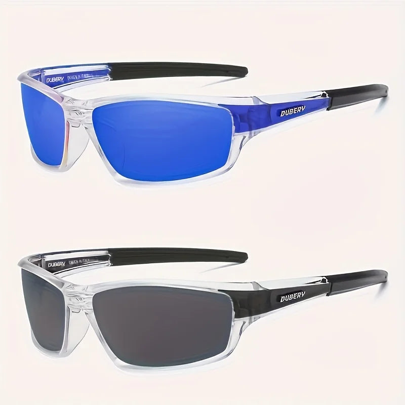 DUBERY Polarized UV400 Outdoor Sports Sunglasses for Men – Model 620