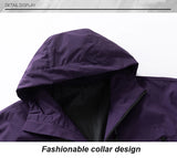 CHRLCK Unisex Waterproof Windbreaker – Lightweight, Windproof, Quick-Dry Hiking Jacket for Men & Women thumbnail 22