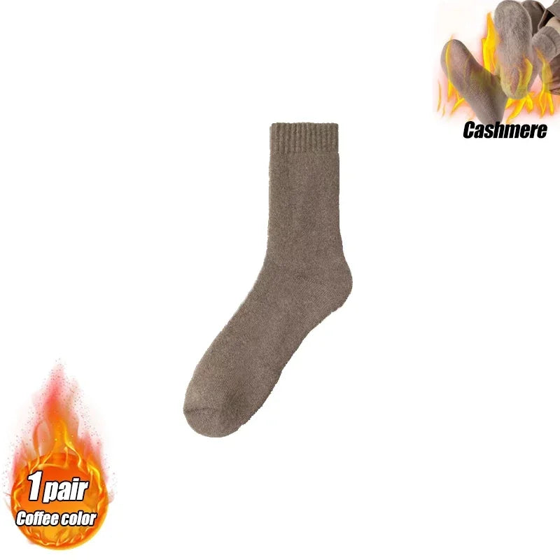 Winter Thermal Socks for Men & Women – Insulated Cold Weather Hiking Socks (Multiple Pairs Available)