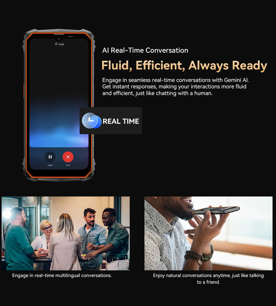 Blackview Oscal MARINE 1 Rugged Smartphone – 6.56" HD+ 90Hz Display, Android 15, 5100mAh Battery, IP68 Waterproof, 12GB RAM + 128GB ROM