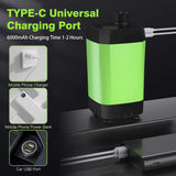 LIXADA Digital Camping Shower Kit – 6000mAh Portable Outdoor Shower with Intelligent Display for RV & Camping thumbnail 5