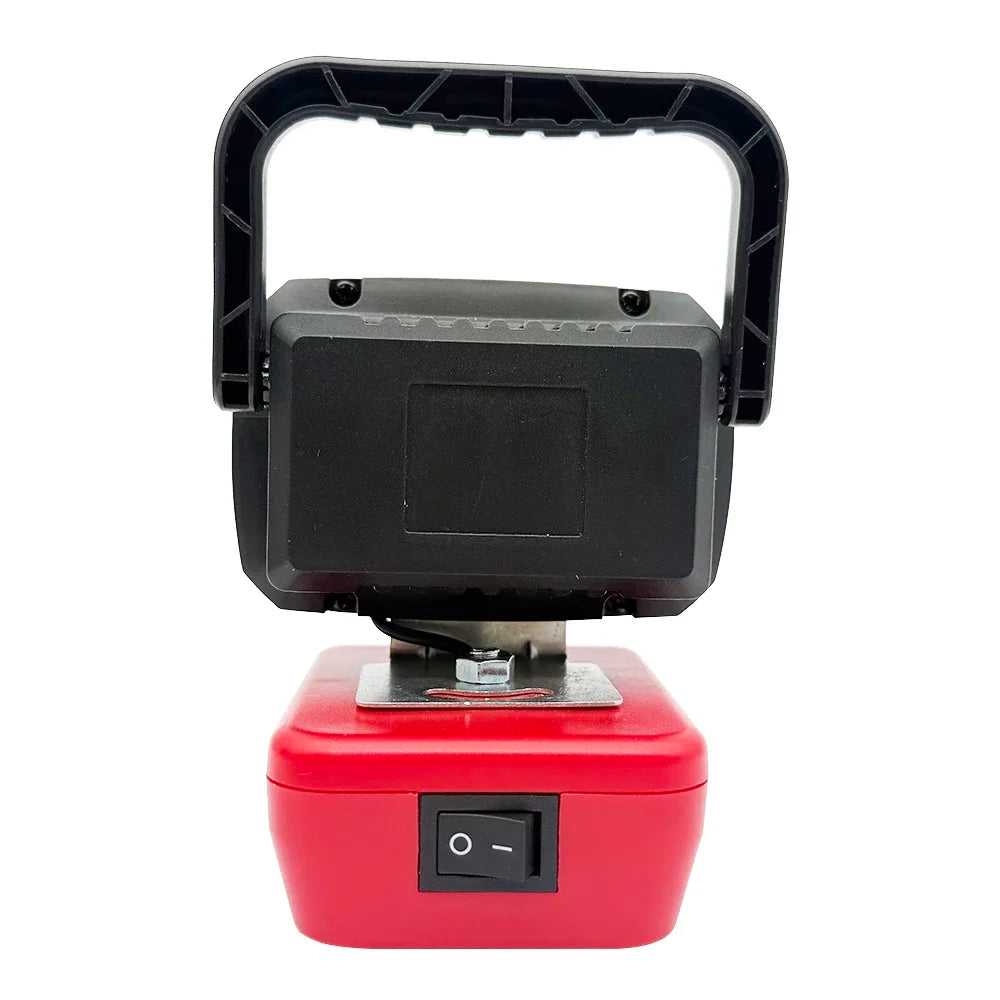 18-LED Portable Work Light – Compatible with Makita, Milwaukee & DeWalt 18V/20V Batteries – 1500LM Spotlight Torch with USB Output