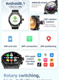 VP900 Smart Watch 4G – GPS Navigation, AMOLED Display, Waterproof Fitness & Video Call Smartwatch (32GB/256GB) for Men & Women thumbnail 7