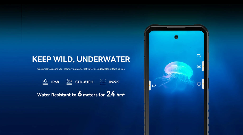 IIIF150 B2 Pro Rugged Smartphone – 6.8" FHD+ 120Hz | 24GB RAM (12+12) | 256GB ROM | 108MP Camera | 10000mAh Battery | Helio G99 | Android | IP68/IP69K | MIL-STD-810G