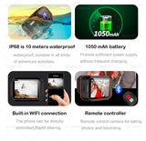 4K60FPS Waterproof Action Camera with Remote Control – Wide-Angle Sport Cam for Outdoor Adventures, Diving & Cycling thumbnail 4