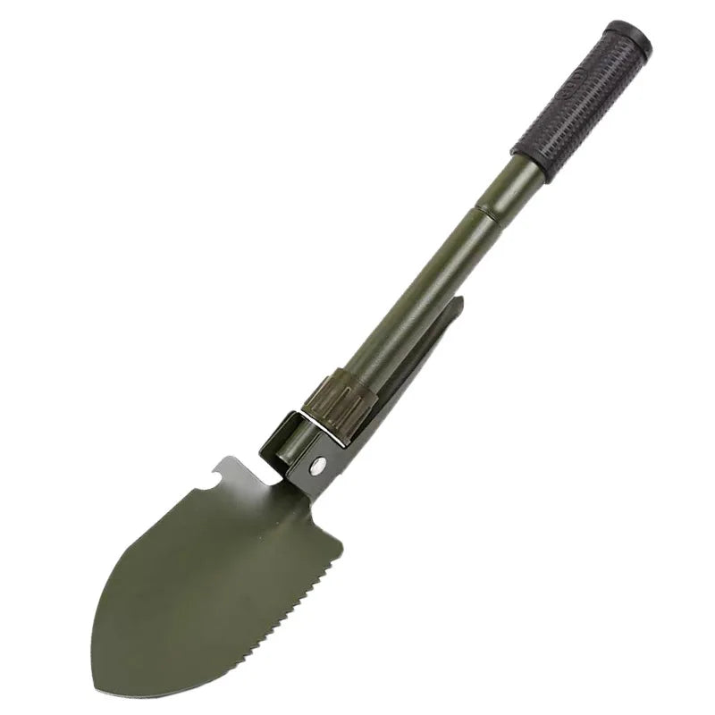 Multifunction Folding Tactical Shovel β Survival & Camping Tool Kit with Canvas Bag