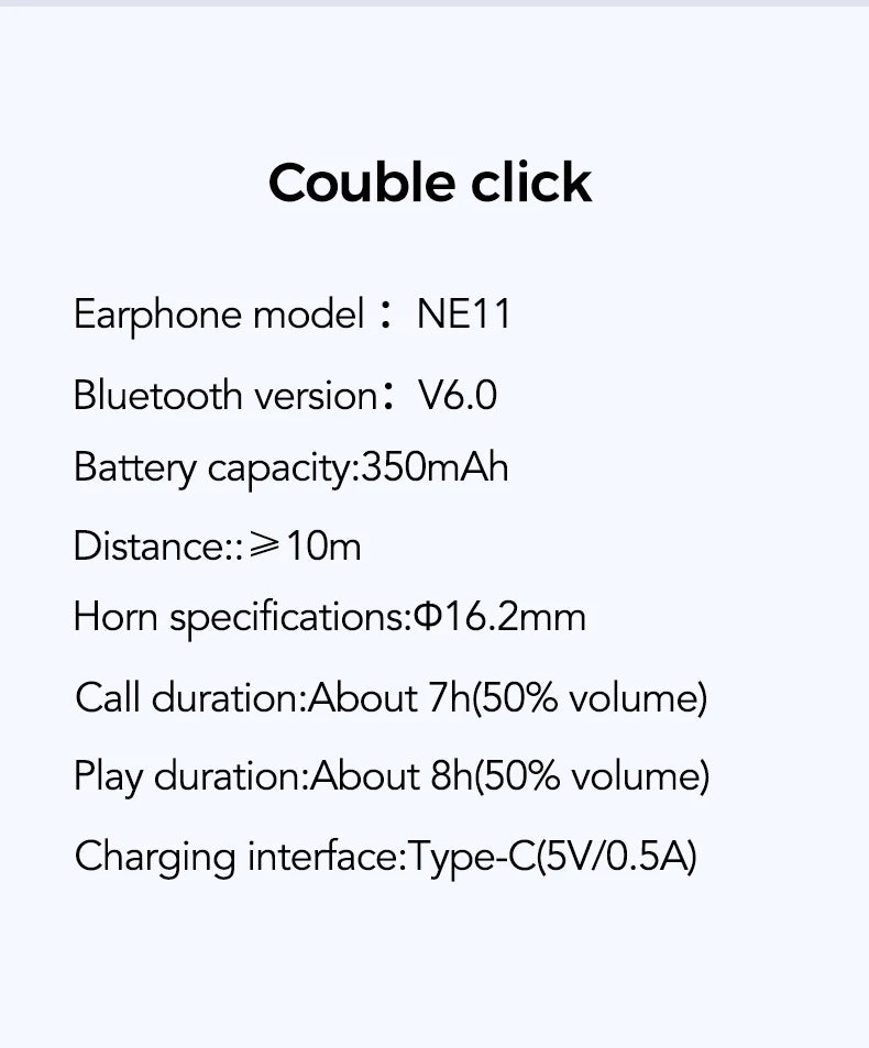 HTC NE11 Bluetooth 6.0 OWS Wireless Headphones โ Smart Translation Earphones with Touch Screen & Long Battery Life