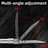 Multifunctional Folding Military Shovel – Survival Tool Set for Camping, Hiking & Outdoor Use thumbnail 4