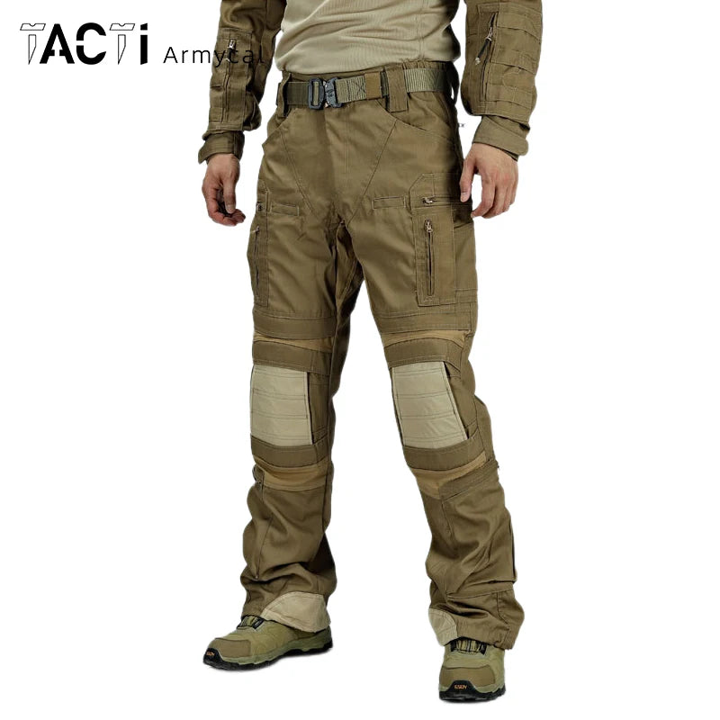 Men’s Military Tactical Cargo Pants – Quick-Dry, Multi-Pocket, Wear-Resistant Combat Trousers
