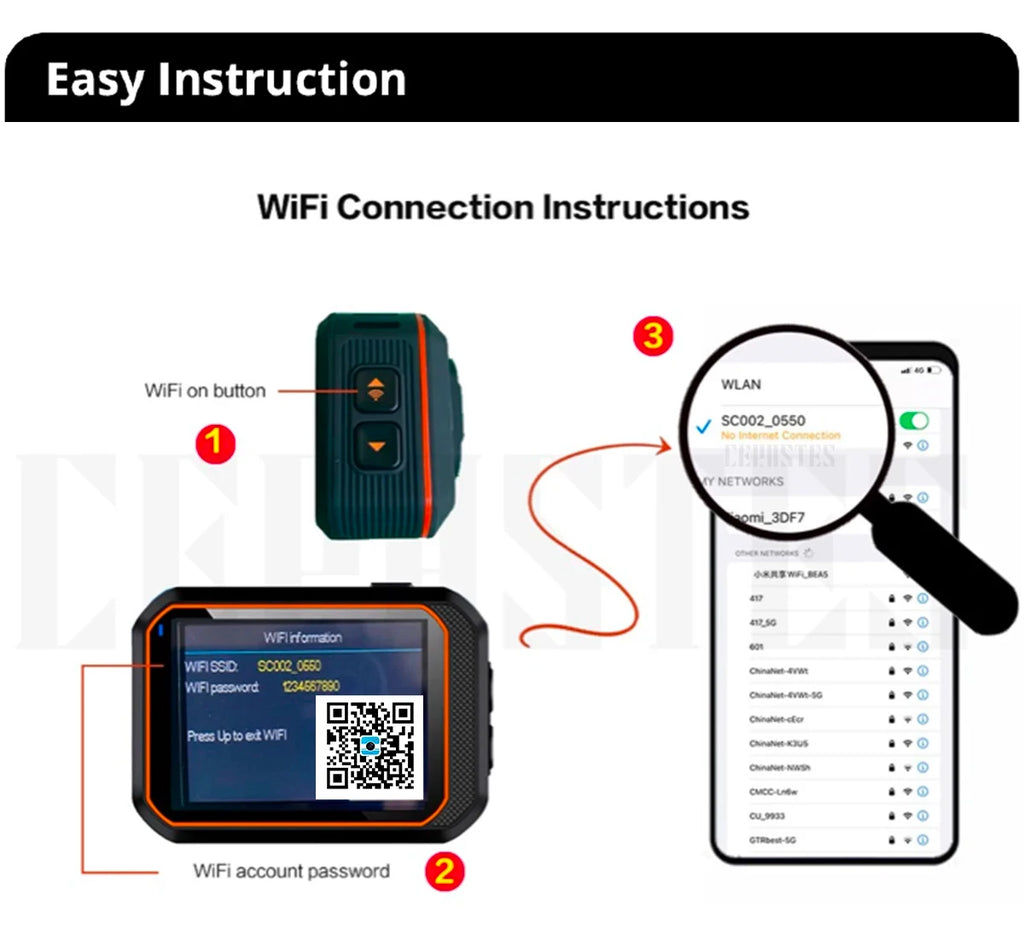 4K60FPS Waterproof Action Camera with Remote Control – Wide-Angle Sport Cam for Outdoor Adventures, Diving & Cycling