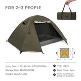 Mobi Garden 3–4 Person Waterproof Camping Tent – Double-Layer, UV & Rain Protection, Lightweight Trekking Shelter thumbnail 34