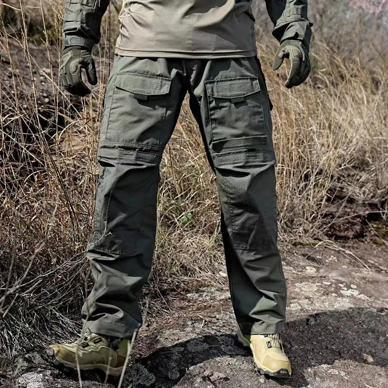 Men’s Military Tactical Cargo Pants – Quick-Dry, Multi-Pocket, Wear-Resistant Combat Trousers