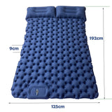 Double Camping Air Mattress with Built-In Pillows – Ultralight Inflatable Sleeping Pad for 2 – Waterproof, Compact & Durable thumbnail 29