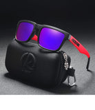 KDEAM Polarized Sunglasses – Unisex Square Frame UV400 Outdoor Eyewear (Red Mirror Lens, Model KD332) thumbnail 30