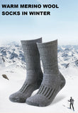 Men’s Merino Wool Thermal Socks – Thickened Winter Hiking & Mountaineering Socks | Breathable, Cushioned, Odor-Resistant thumbnail 9