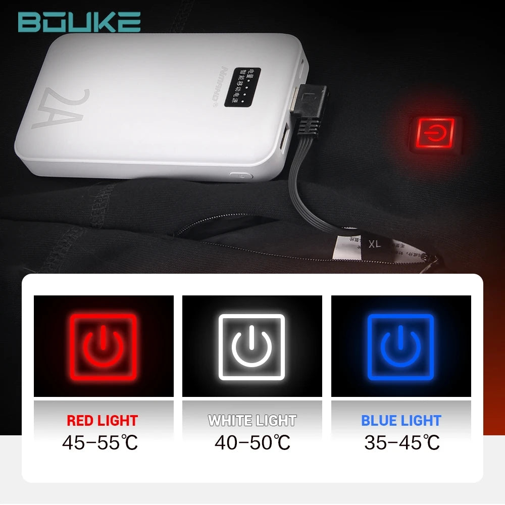 Self-Heating Thermal Jacket & Pants Set – USB Electric Heated Clothing for Men & Women | IRONRIDE