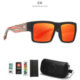 KDEAM All-Black Polarized Sunglasses – Unisex Square Frame | UV400 Protection for Fishing, Driving & Outdoor Adventure thumbnail 35