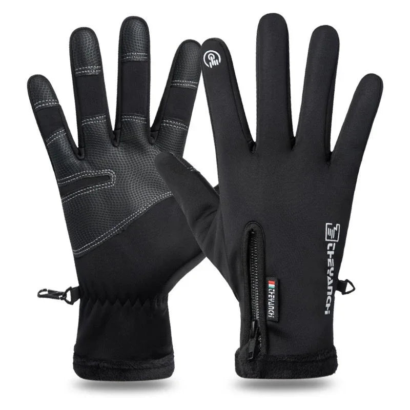 Waterproof Winter Thermal Touchscreen Gloves – Windproof, Warm & Durable for Sports, Riding, Hiking, and Skiing