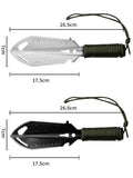 6-in-1 Military Folding Shovel with Pickaxe – Compact, Multi-Tool Survival Spade with Carry Case thumbnail 20