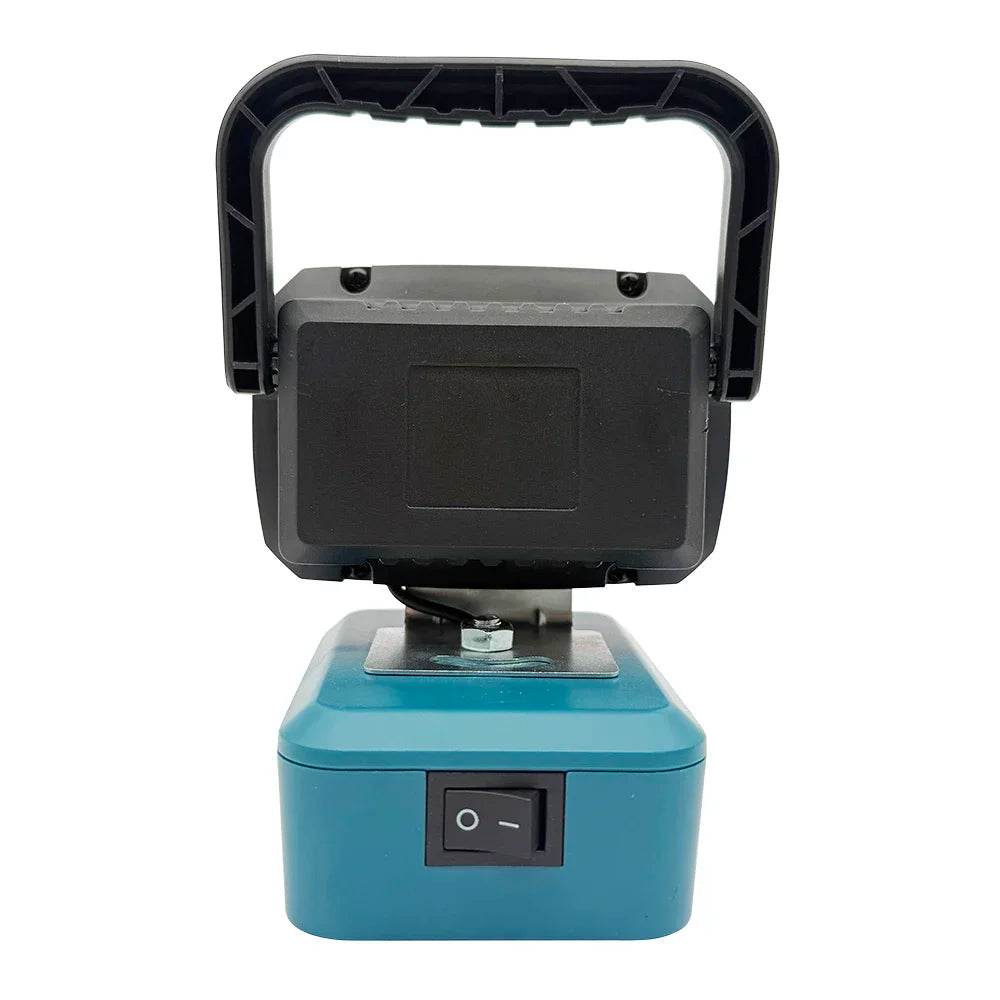 18-LED Portable Work Light – Compatible with Makita, Milwaukee & DeWalt 18V/20V Batteries – 1500LM Spotlight Torch with USB Output