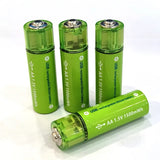 USB Rechargeable AA Lithium Batteries (4-Pack) – 1.5V 1500mWh Fast-Charge, Long-Lasting with Storage Case thumbnail 12
