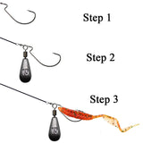 10pcs Fishing Weight Sinkers – Durable Water Drop Lead Weights (3.5g–20g) thumbnail 3