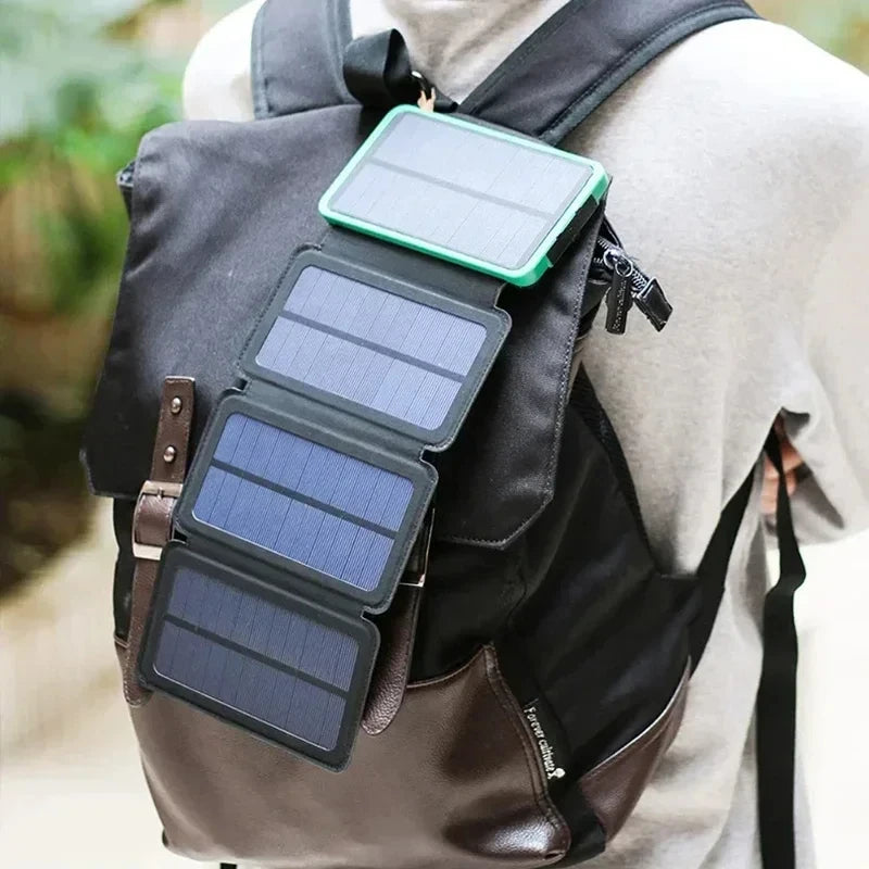 Xiaomi 200,000mAh Solar Power Bank with Folding Solar Panels – Portable Quick-Charge Power for Outdoor Camping & Survival