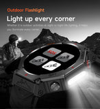 T-Rex 3 Military Smart Watch β Built-in GPS, Compass, Barometer & 10ATM IP69K Waterproof Performance thumbnail 15