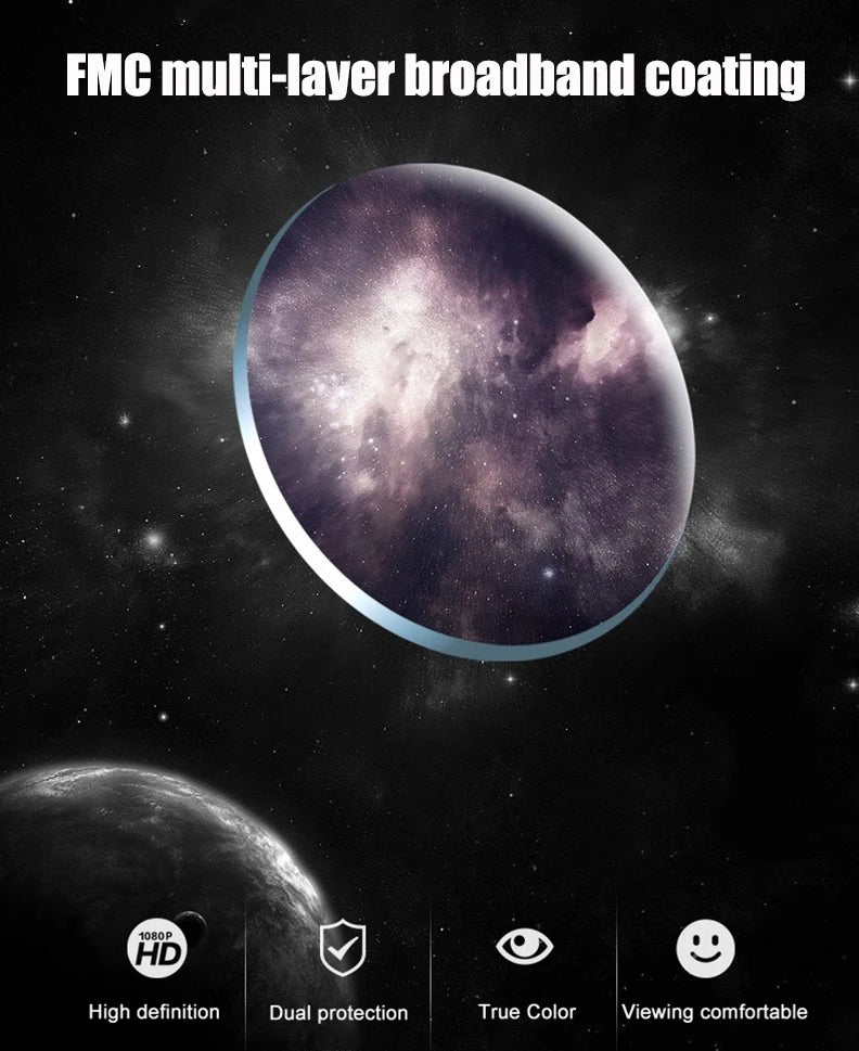 BORWOLF 70400 Professional High-Definition Astronomical Telescope – 333X Magnification