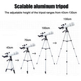 BORWOLF 70400 Professional High-Definition Astronomical Telescope – 333X Magnification thumbnail 11