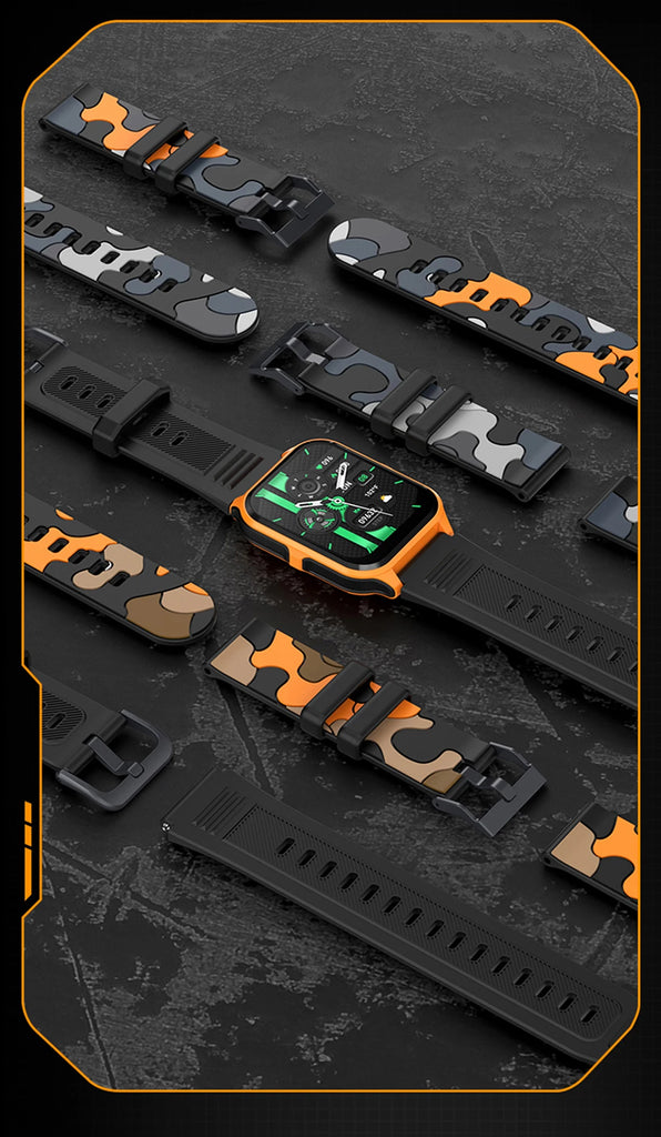 COLMI P73 Military Outdoor Smartwatch – 1.9" Display, Bluetooth Calling, 100+ Sport Modes, IP68 Waterproof