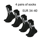 4 Pairs Mid-Tube Non-Slip Football Socks – Breathable & Durable Sports Training Socks (Unisex) thumbnail 17