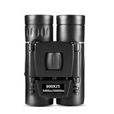HD 900/1000x25 Long Range Folding Binoculars – Compact 9000M Mini Telescope with BAK4 Prism & FMC Optics thumbnail 14