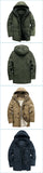 Men’s Hooded Winter Jacket – Thick Lamb Fleece Lining, Multi-Pocket, thumbnail 8