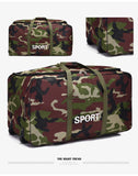Camouflage Waterproof Oxford Travel Duffle Bag – Large Capacity Moving & Storage Bag thumbnail 20