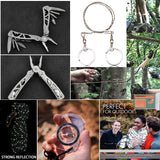 Professional Survival First Aid Kit – 24-in-1 Emergency Gear with Molle Bag | Camping, Hiking, Outdoor Rescue IFAK thumbnail 5