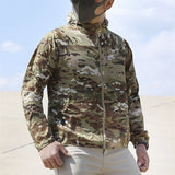 Men’s Tactical Sun-Protective Hiking Jacket – Lightweight, Waterproof, Quick-Dry Outdoor Shell thumbnail 3