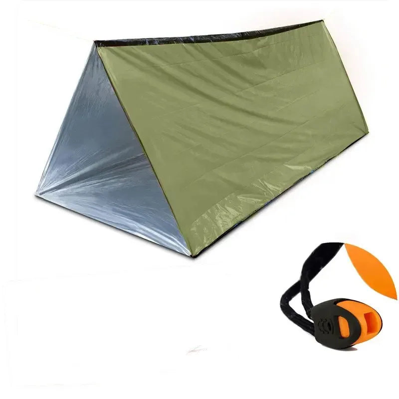 2-Person Emergency Survival Tent – Lightweight, All-Weather Shelter for Emergencies