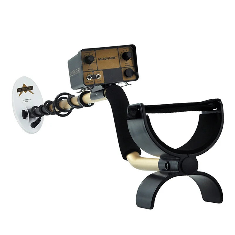 F004 High-Sensitivity Gold & Treasure Metal Detector – Deep Target Audio, 71kHz Precision Coil