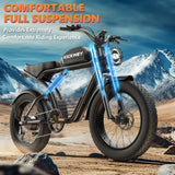 Kickwey K7 1500W Fat Tire Electric Bike – 48V 23Ah Lithium, 46km/h Mountain E-Bike for Adults thumbnail 6
