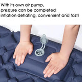 Double Camping Air Mattress with Built-In Pillows – Ultralight Inflatable Sleeping Pad for 2 – Waterproof, Compact & Durable thumbnail 3