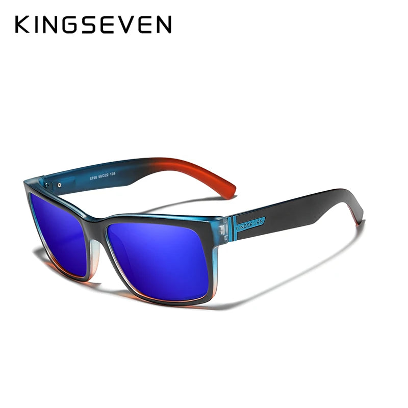 KINGSEVEN Polarized Sports Sunglasses for Men – UV400 Mirror Lens | Model 750