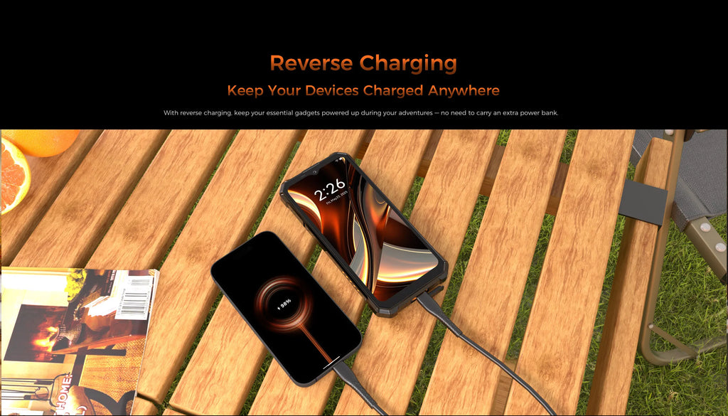 OUKITEL WP53 PRO Rugged Smartphone – 24GB+256GB, 11000mAh Battery, 6.52" HD Display, 50MP Camera, Android 15, NFC