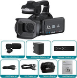KOMERY 6K Ultra HD Professional Camcorder – 64MP YouTube & Streaming Camera thumbnail 37