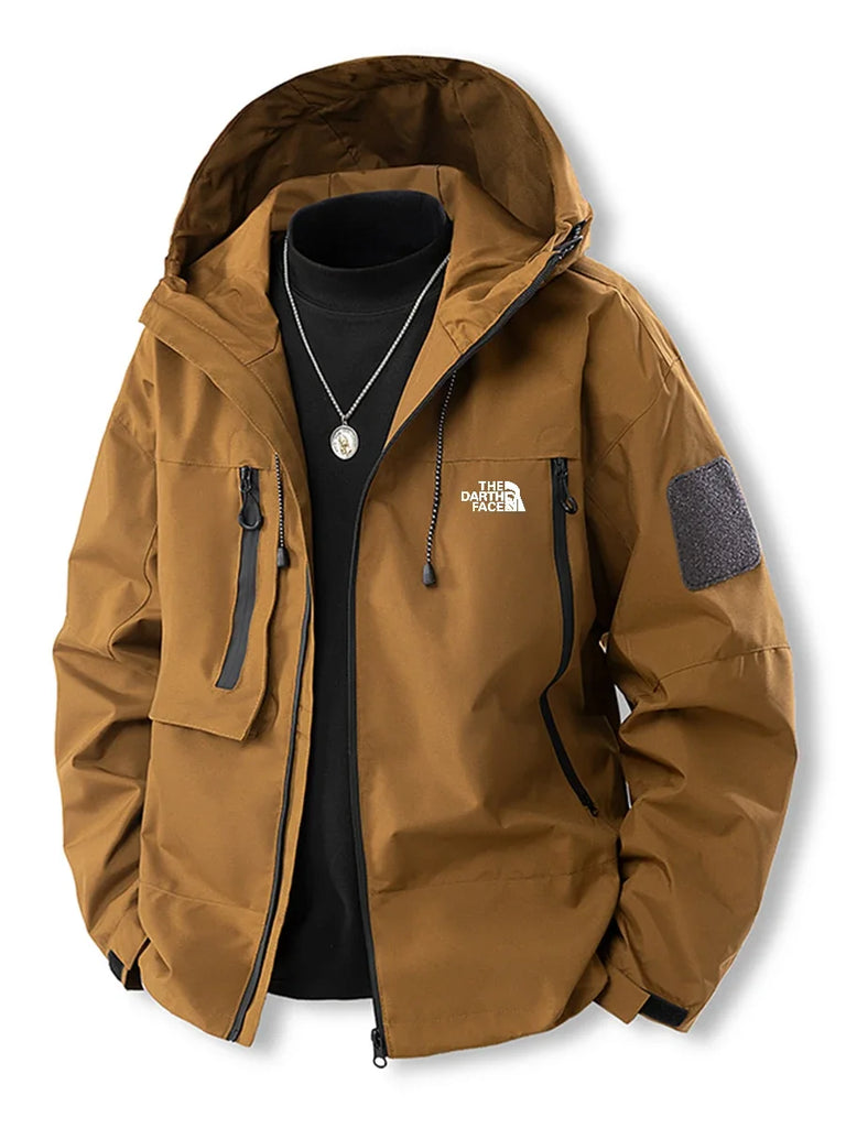 Men’s Spring & Autumn Hiking & Camping Jacket – Waterproof & Windproof Outdoor Coat