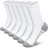 6 or 12 Pairs Men's Outdoor Crew Socks – Breathable, Durable, and Comfortable Fit thumbnail 15