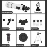 BORWOLF 70400 Professional High-Definition Astronomical Telescope – 333X Magnification thumbnail 18