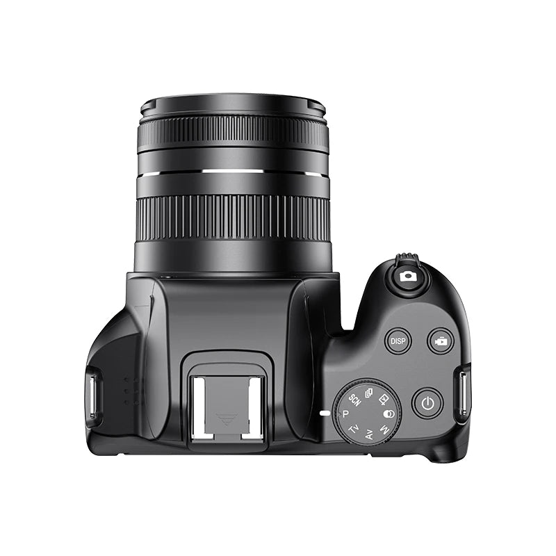 4K HD Digital Camera with Auto Focus & 12X Optical Zoom – 72MP Vlogging Camera for YouTube & Photography