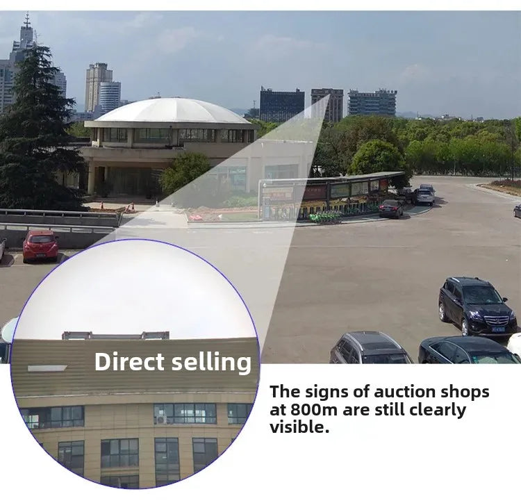 High-Power HD Telescope with Maitian Optical Glass โ Portable Zoom Lens for Outdoor Concerts & Mobile Photography