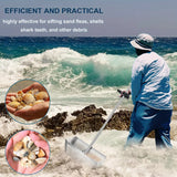 Premium Stainless Steel Sand Flea Rake & Beach Sand Scoop – 16" Wide, Anti-Rust, Ergonomic Design for Treasure Hunting & Metal Detecting thumbnail 10